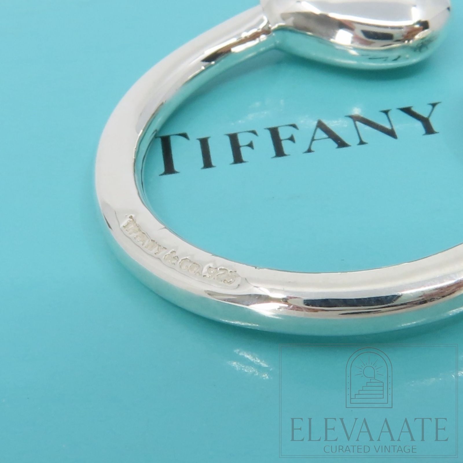 希少 美品 Tiffany&Co. ヴィンテージ ティファニー ダブル ハート 
