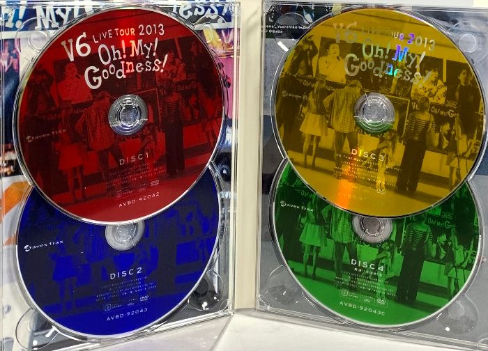 V6 LIVE TOUR 2013 Oh！My！Goodness！ avex 岡田准一 井ノ原 快彦 DVD