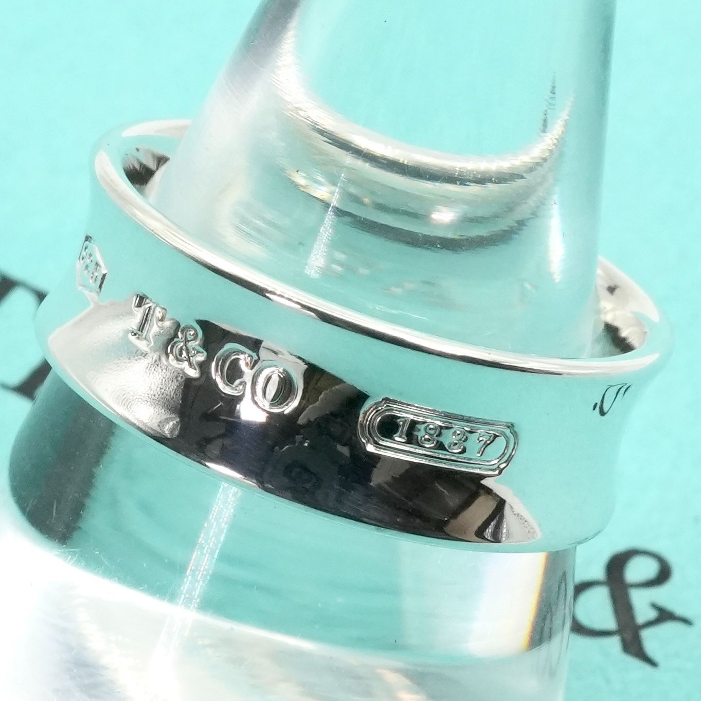 現行品14号 ティファニー 1837 ミディアム ナロー リング/25-2525