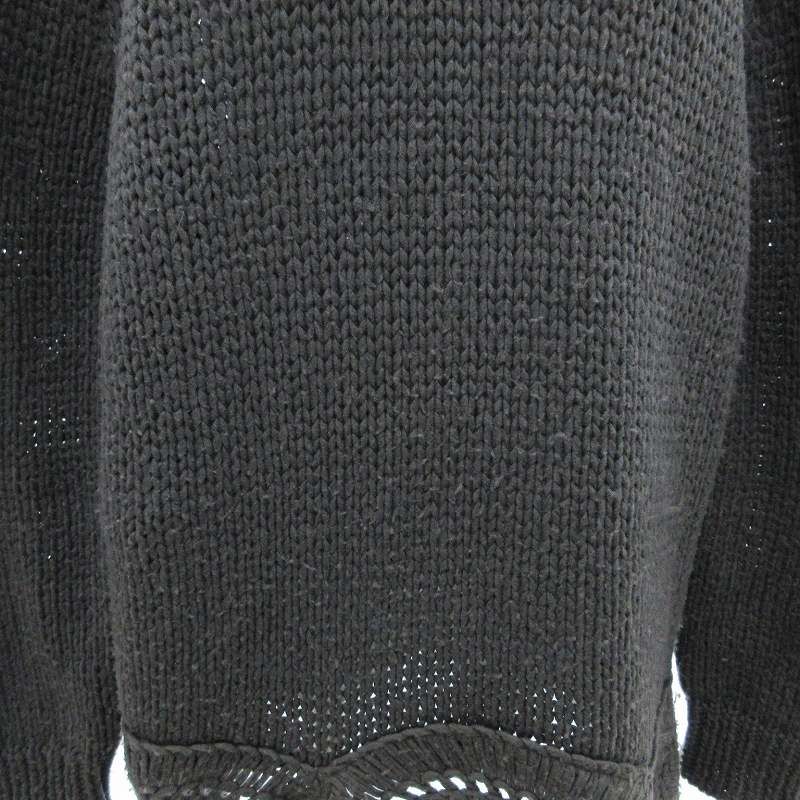 【中古】ステラマッカートニー STELLA McCARTNEY チュニック ニット セーター 長袖 パンチング 38 グレー /JS ■GY45 ステラマッカートニー STELLA McCARTNEY チュニック ニット セーター