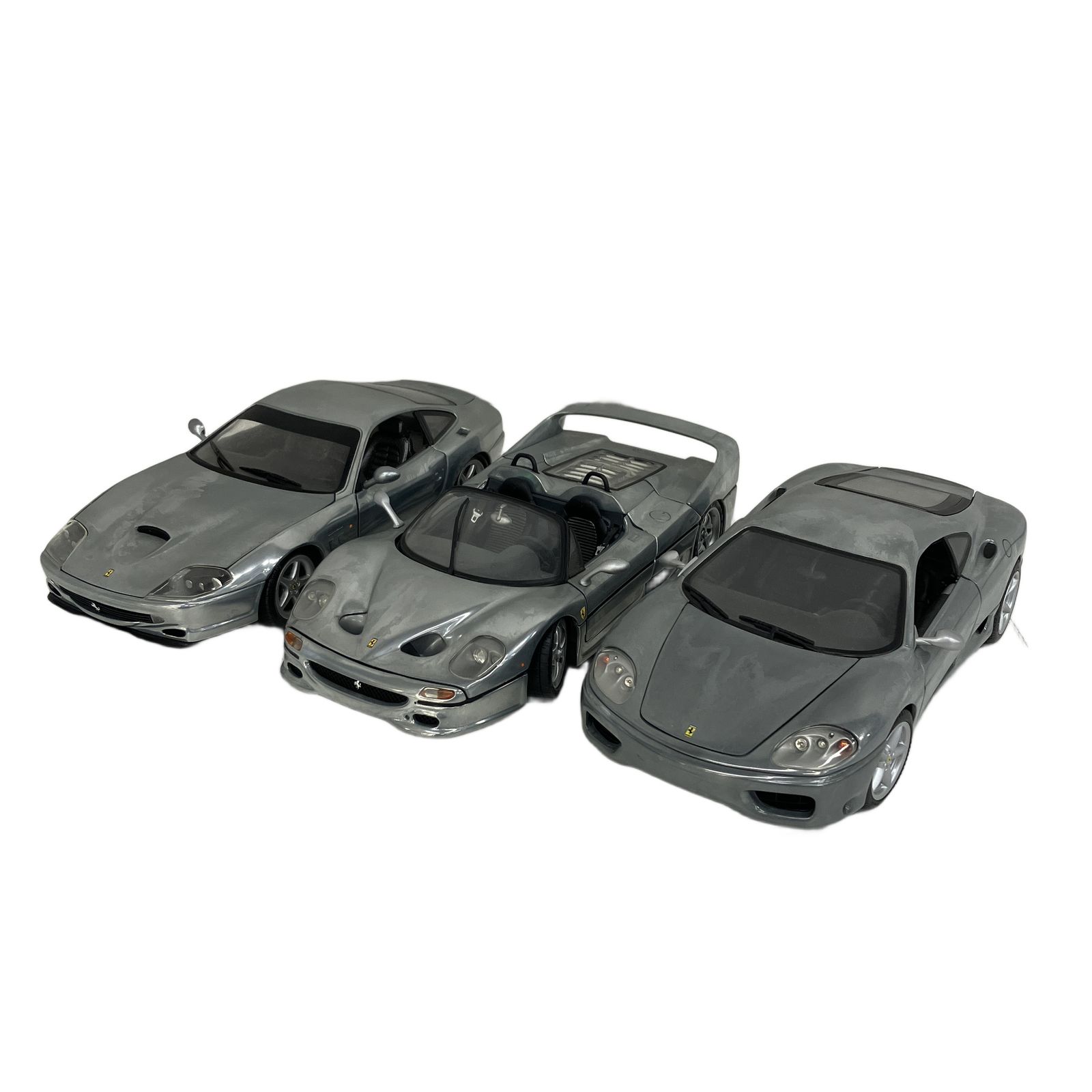Hotwheels 1/18 フェラーリ F50 360モデナ 550マラネロ 計3点セット