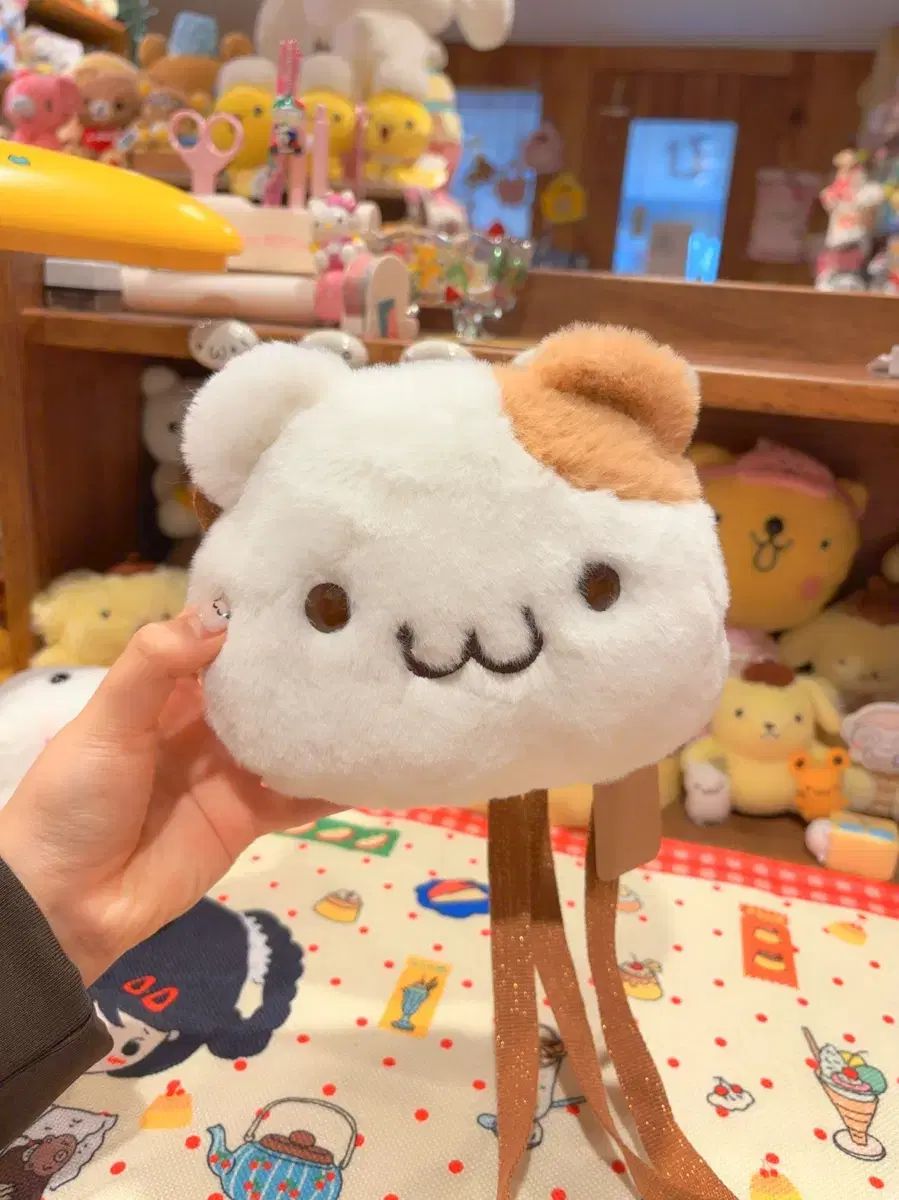 ポムポム プリン フェイス バッグ サンリオ ポムポムプリン フェイス 