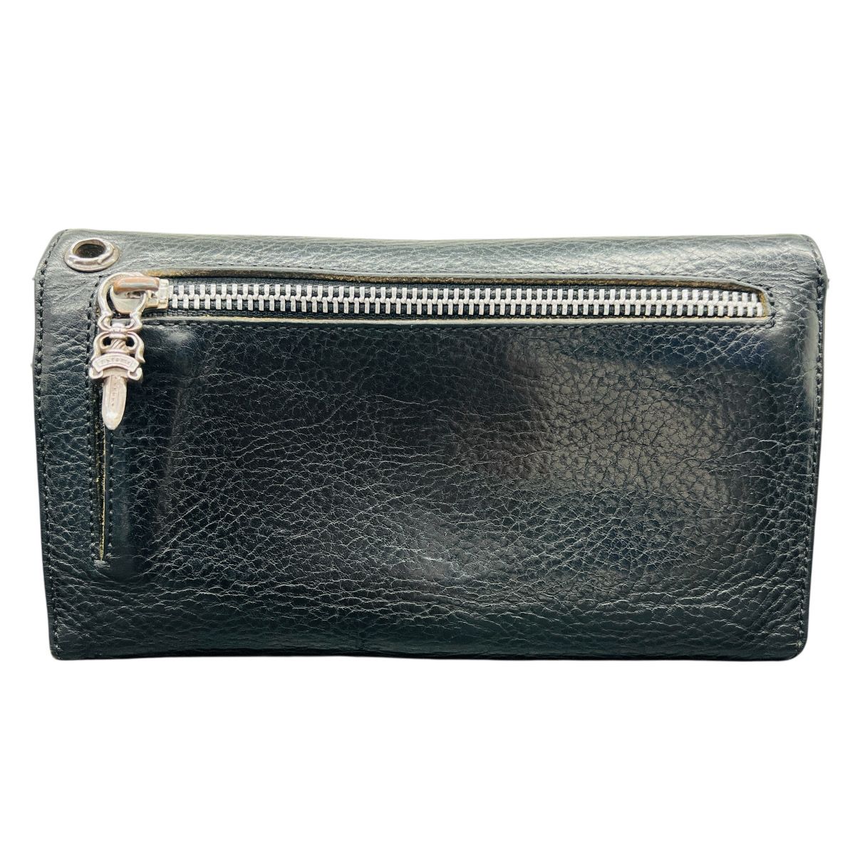 CHROME HEARTS 美品 クロムハーツ WAVE WALLET ウェーブ ウォレット