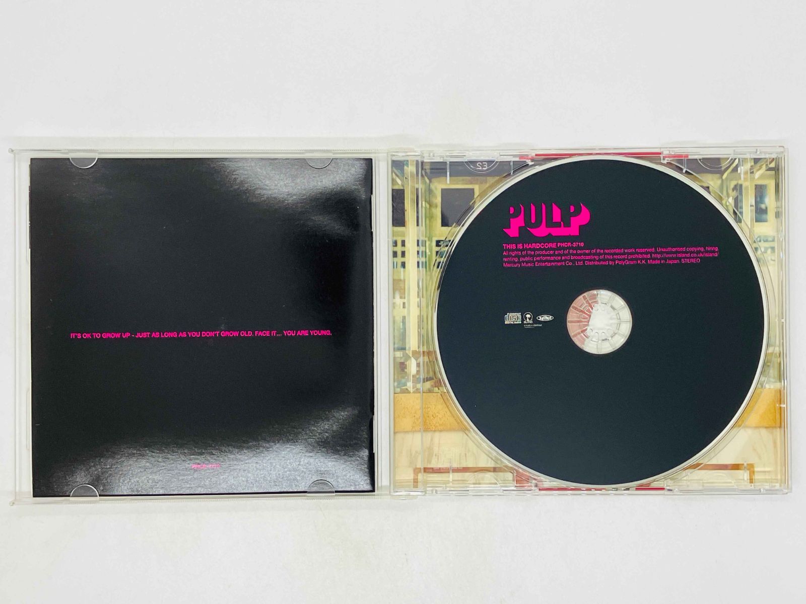 CD パルプ ディス・イズ・ハードコア / PULP / THIS IS HARDCORE / 帯