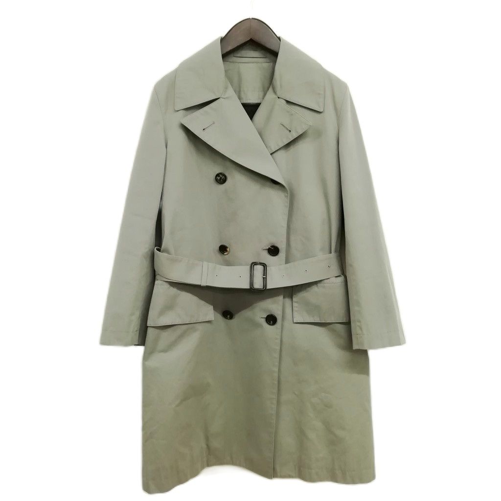 【美品】マーガレットハウエル/ゴアテックスシングルトレンチコート/グレー マーガレットハウエル MARGARET HOWELL 578-9112001 ライナー付き
