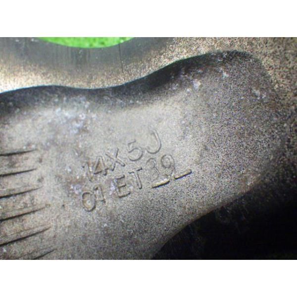 日産 NISSAN 純正オプション キューブ BZ11 ホイール アルミ クロ 14