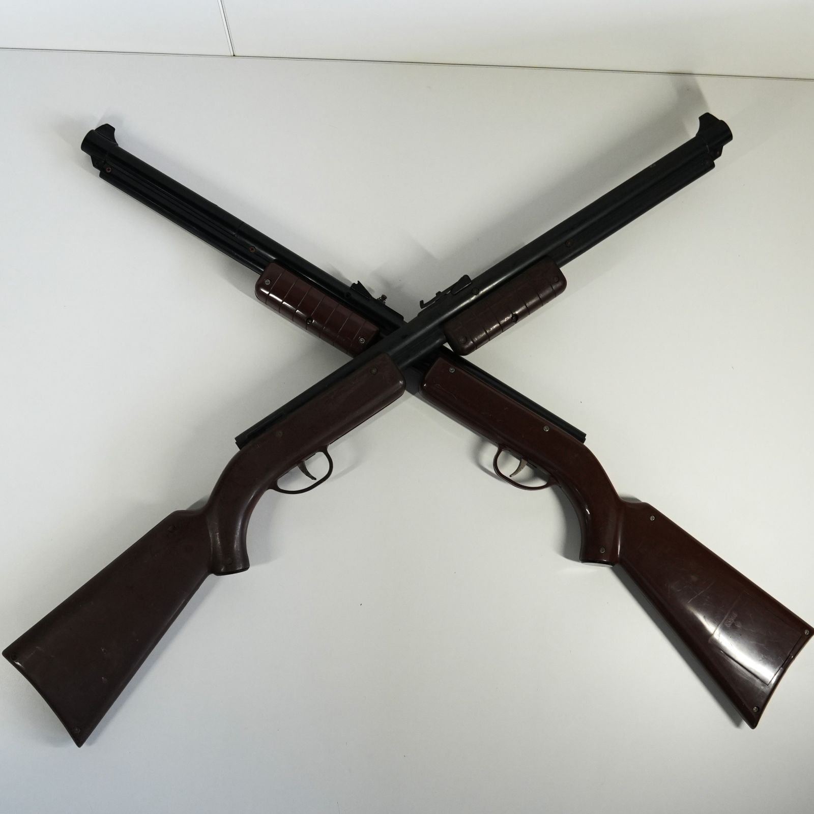 IM] ジャンク 昭和レトロ 任天堂 光線銃SP ライフル 2本セット 当時物