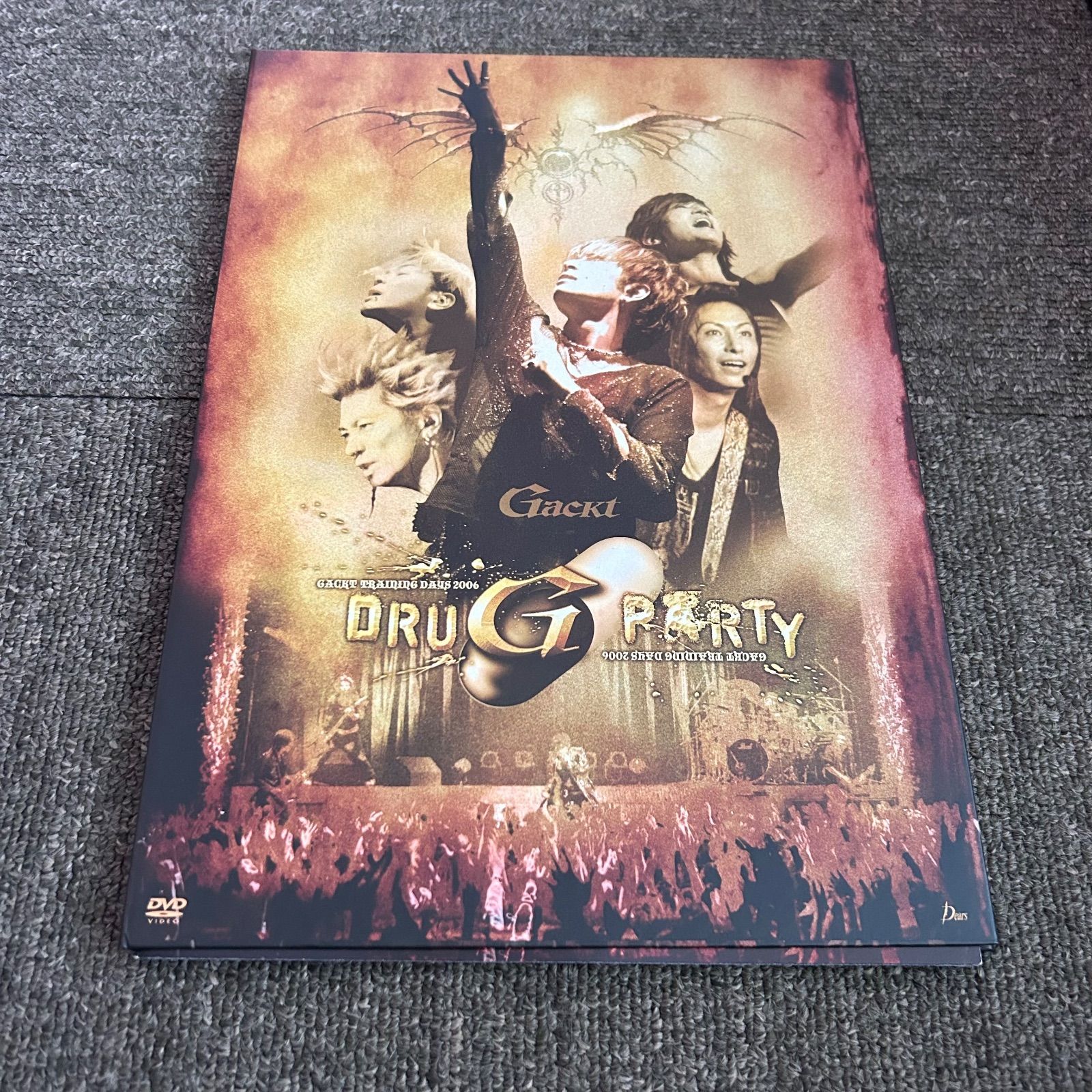 FC限定盤 GACKT ライブ DVD 【 2枚組 DRUG PARTY 】 - メルカリ