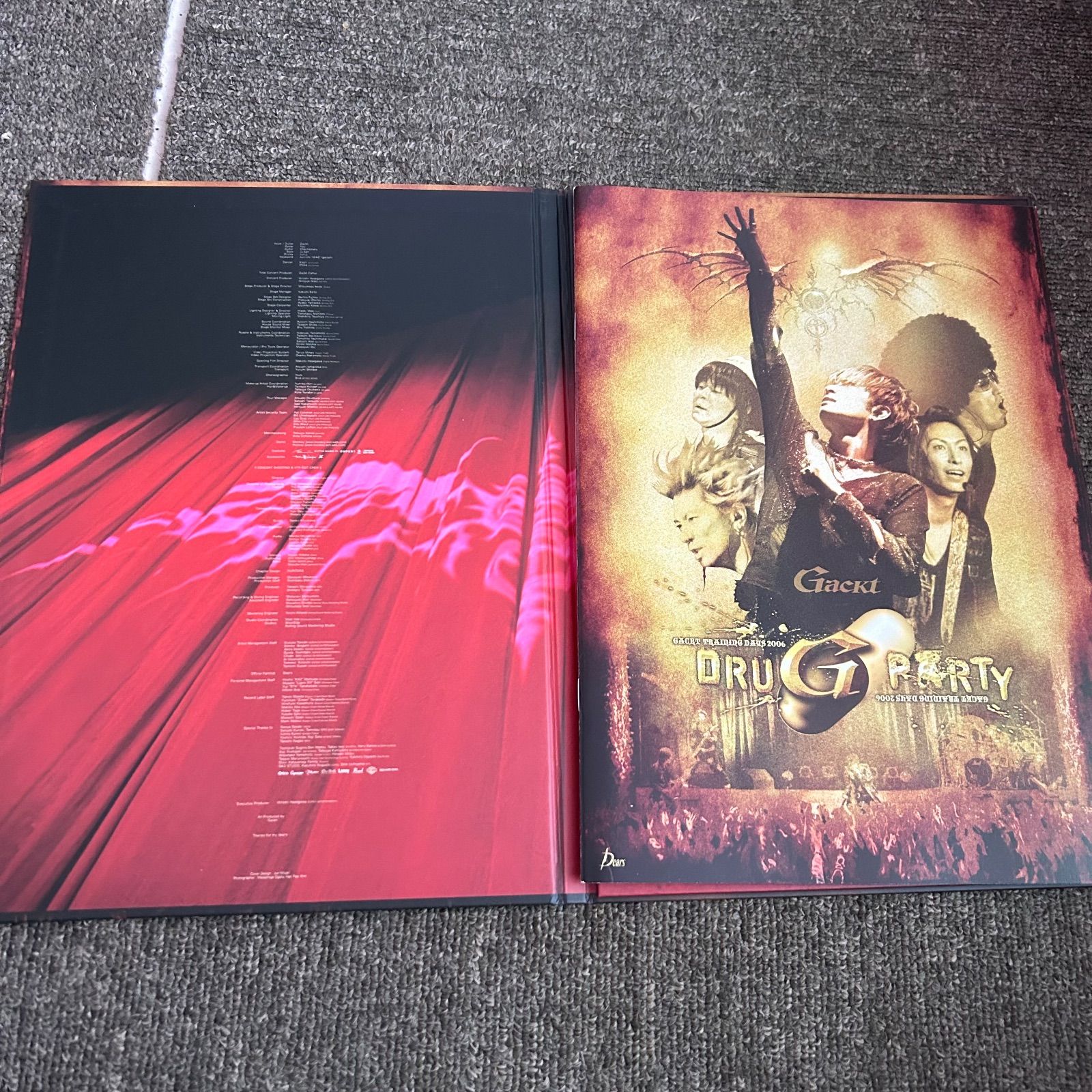 FC限定盤 GACKT ライブ DVD 【 2枚組 DRUG PARTY 】 - メルカリ