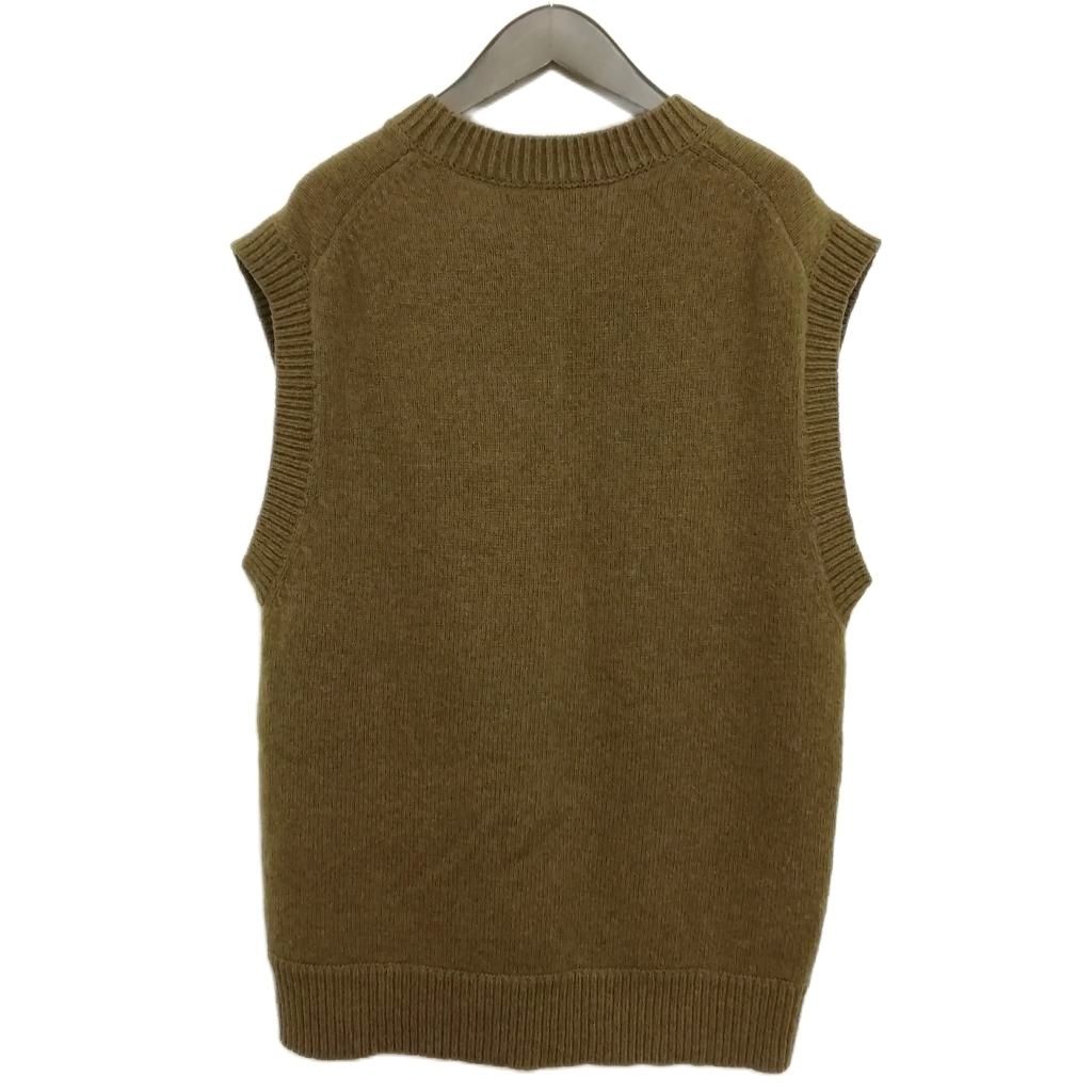 6090 【2025ss】 マーガレットハウエル コットンカシミヤニットベスト MARGARET HOWELL（マーガレットハウエル） 【2025SS/定価3.5万