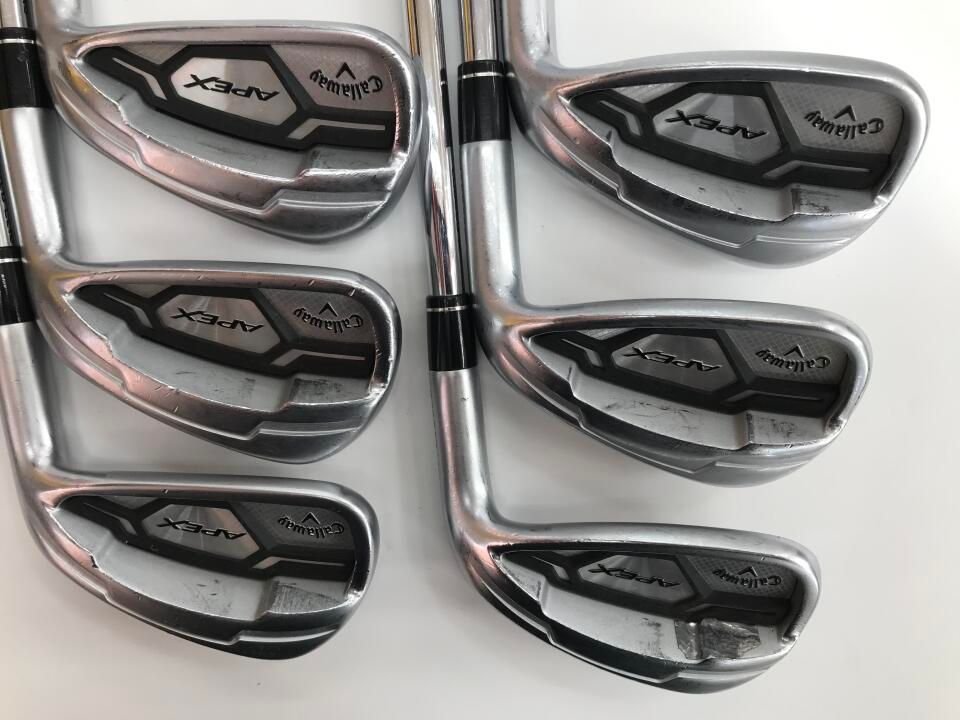 キャロウェイ APEX 2016 NSプロ950GH Sフレックス アイアンセット 中古