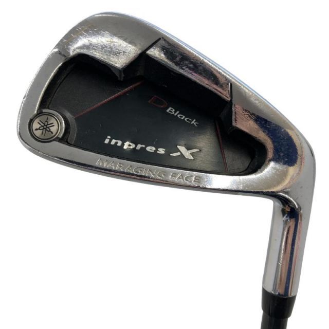 中古】 ヤマハ inpres X D BLACK 6S アイアンセット IR DX-508i