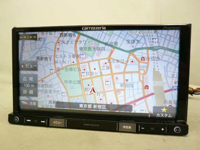 中古】 2025年版 カロッツェリア AVIC-RZ801-D メモリーナビ 地デジ