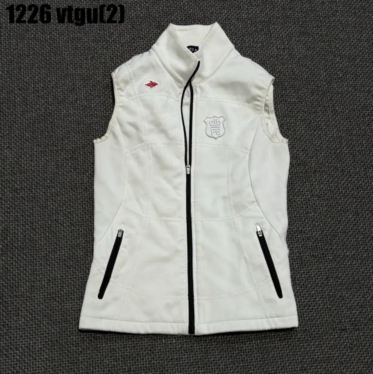 PEARLY GATES レディース 白 ダウン ベスト - メルカリ