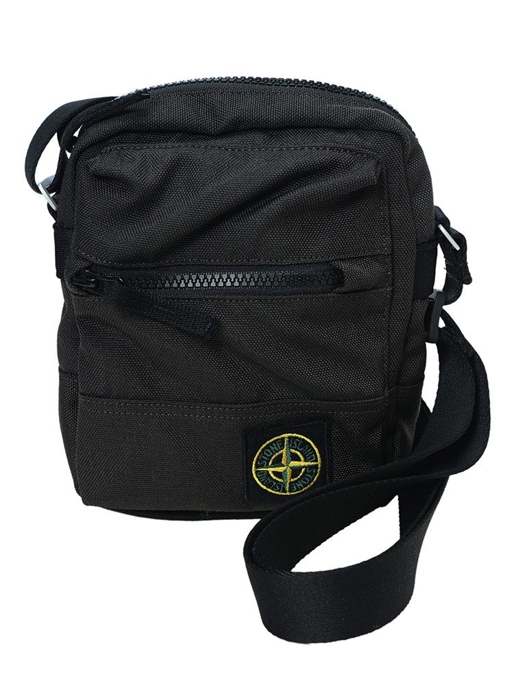 STONE ISLAND (ストーンアイランド) ロゴ ショルダー ポーチバッグ