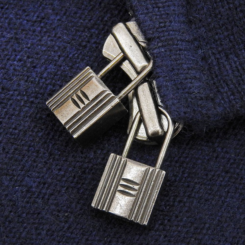 超美品 エルメス HERMES ルメール期 スコットランド製 カデナ ダブル