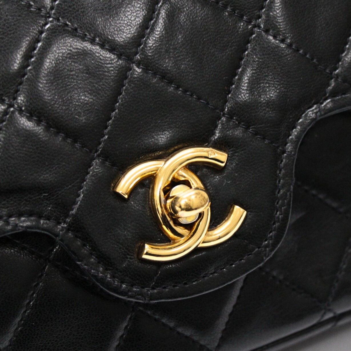 シャネル CHANEL ヴィンテージ マトラッセ23 Wフラップ チェーン