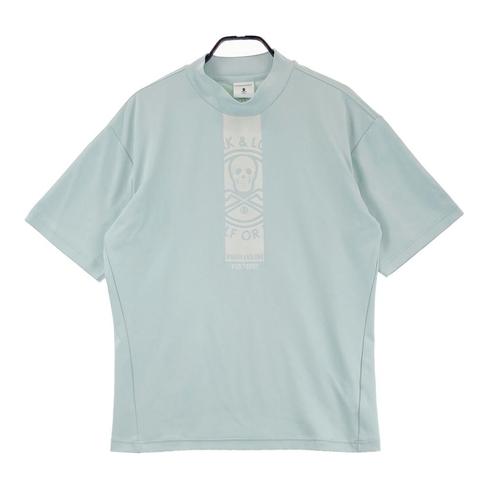 新作【美品】MARK&LONA 半袖シャツ　48(L) MARK＆LONAグレーの半袖 シャツ MARK＆LONAグレーの半袖 シャツ