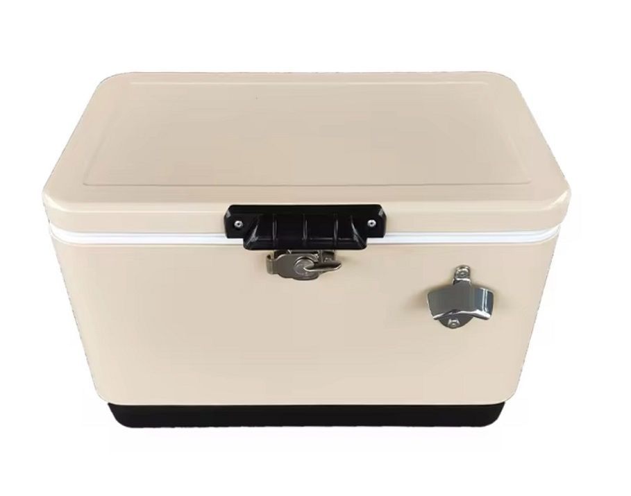 GENERIC OUTDOOR ビンテージ メタルクーラーボックス 30l レッド