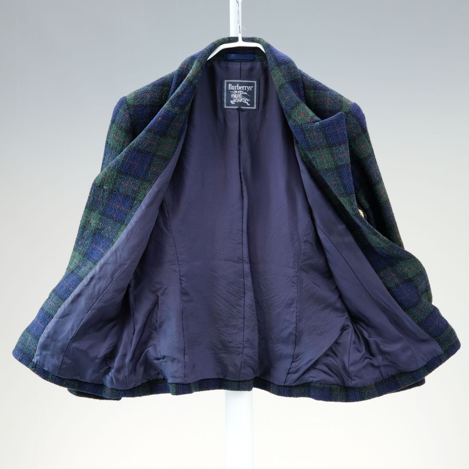 希少】 BURBERRY バーバリー ブラックウォッチ テーラードジャケット 7