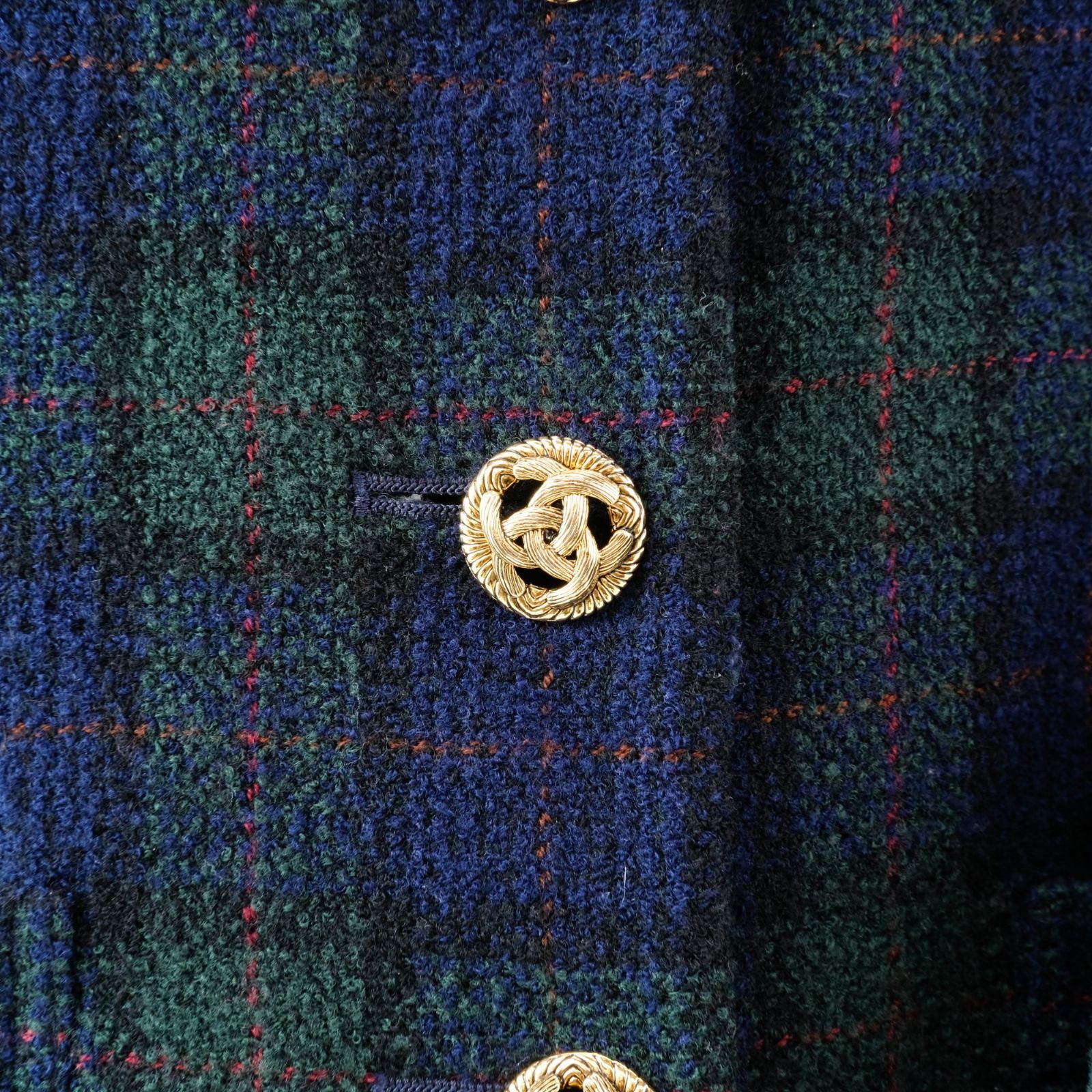 希少】 BURBERRY バーバリー ブラックウォッチ テーラードジャケット 7