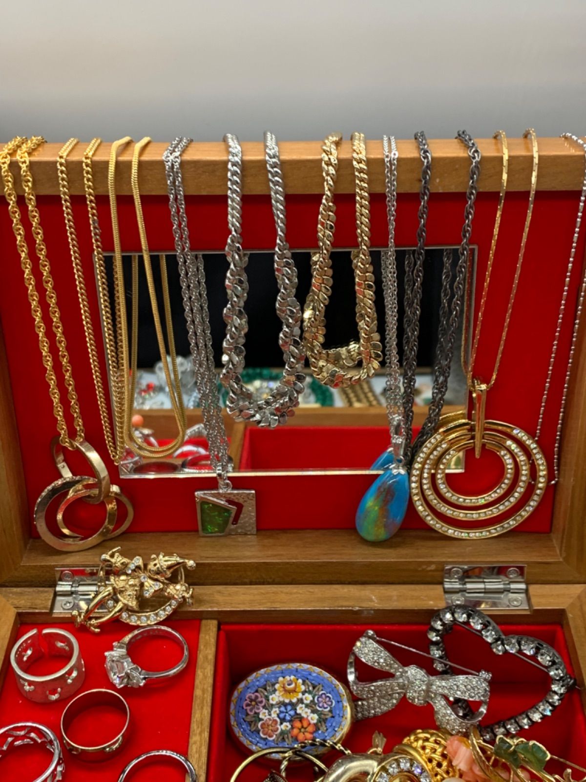 夢いっぱい生前整理品貴金属おまとめ　アクセサリー　ネックレス　ブローチイヤリング 夢いっぱい生前整理品貴金属おまとめ アクセサリー ネックレス