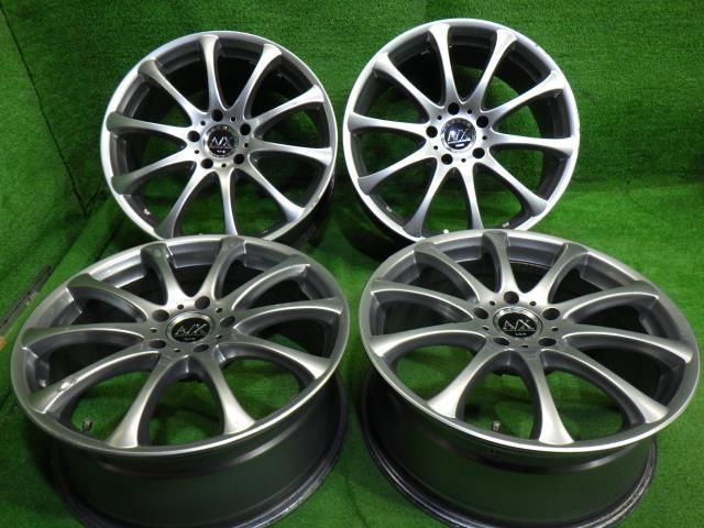 RAYS ARTHUR EXCHANGE ﾊﾘｱｰ ホイール アルミ ガンメタ 18インチ 7.5J 5 