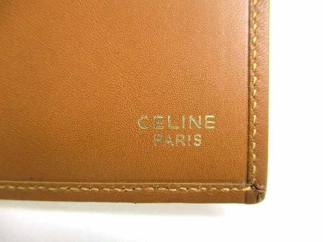 CELINE セリーヌ　マカダム　長財布　ロングウォレット　がま口　ヴィンテージ CELINE セリーヌ マカダム 長財布 ロングウォレット がま口