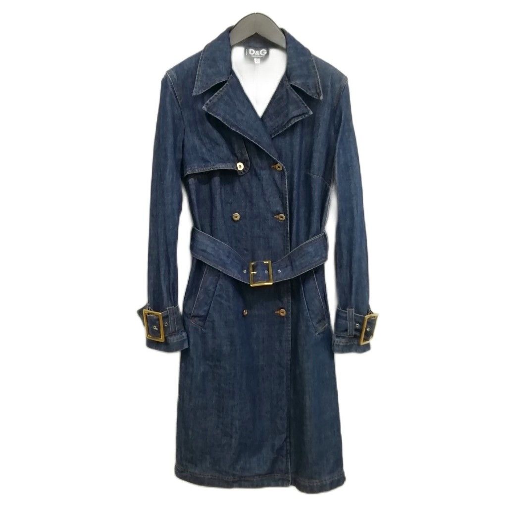 ディー&ジー ドルガバ ドルチェ&ガッバーナ D&G デニム トレンチコート