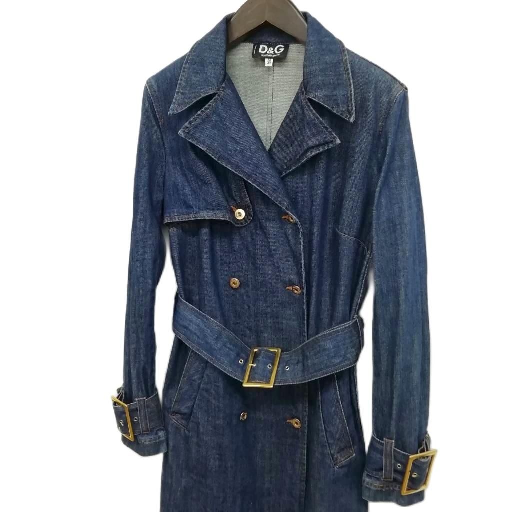 ディー&ジー ドルガバ ドルチェ&ガッバーナ D&G デニム トレンチコート