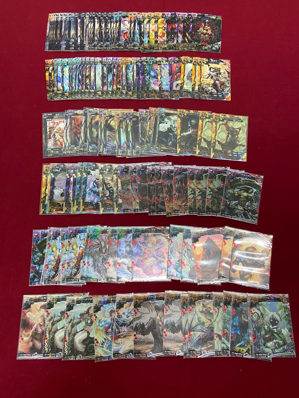 Lord of Vermilion トレーディングカードセット　lov ロードオブヴァーミリオン 大量 トレーディングカード セット Lord of