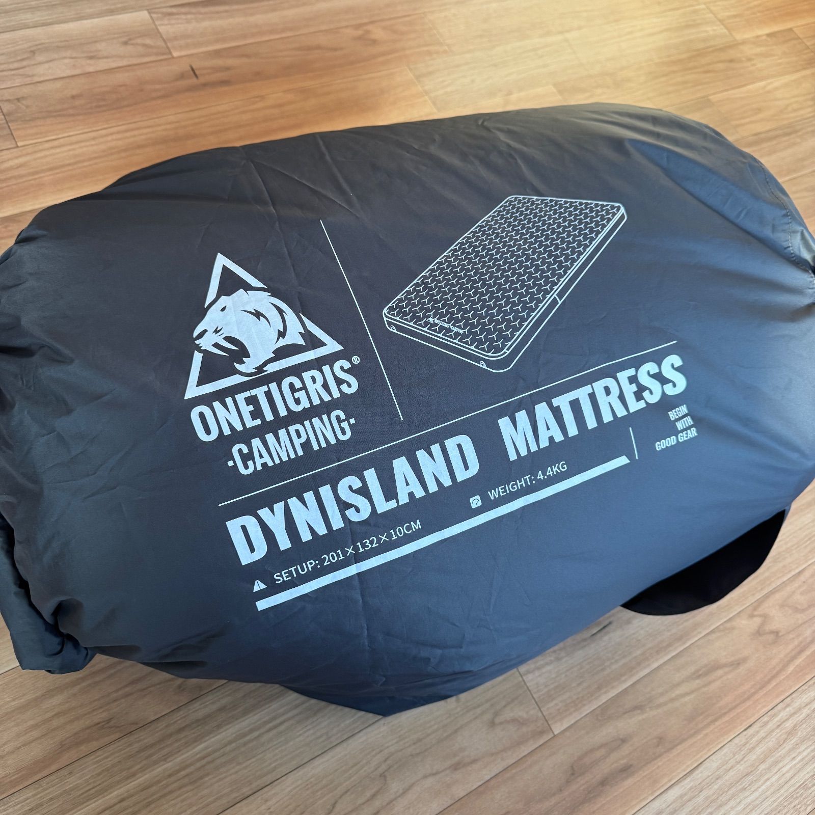 訳あり」OneTigris DYNISLAND エアーマット 201*132*10cm 2人用 10cm極