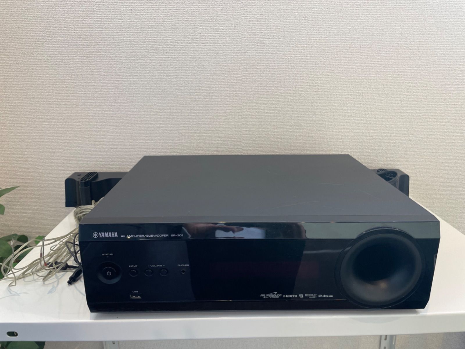 YAMAHA SR-301・YAMAHA サウンドバー NS-BR301セット K1252 - メルカリ