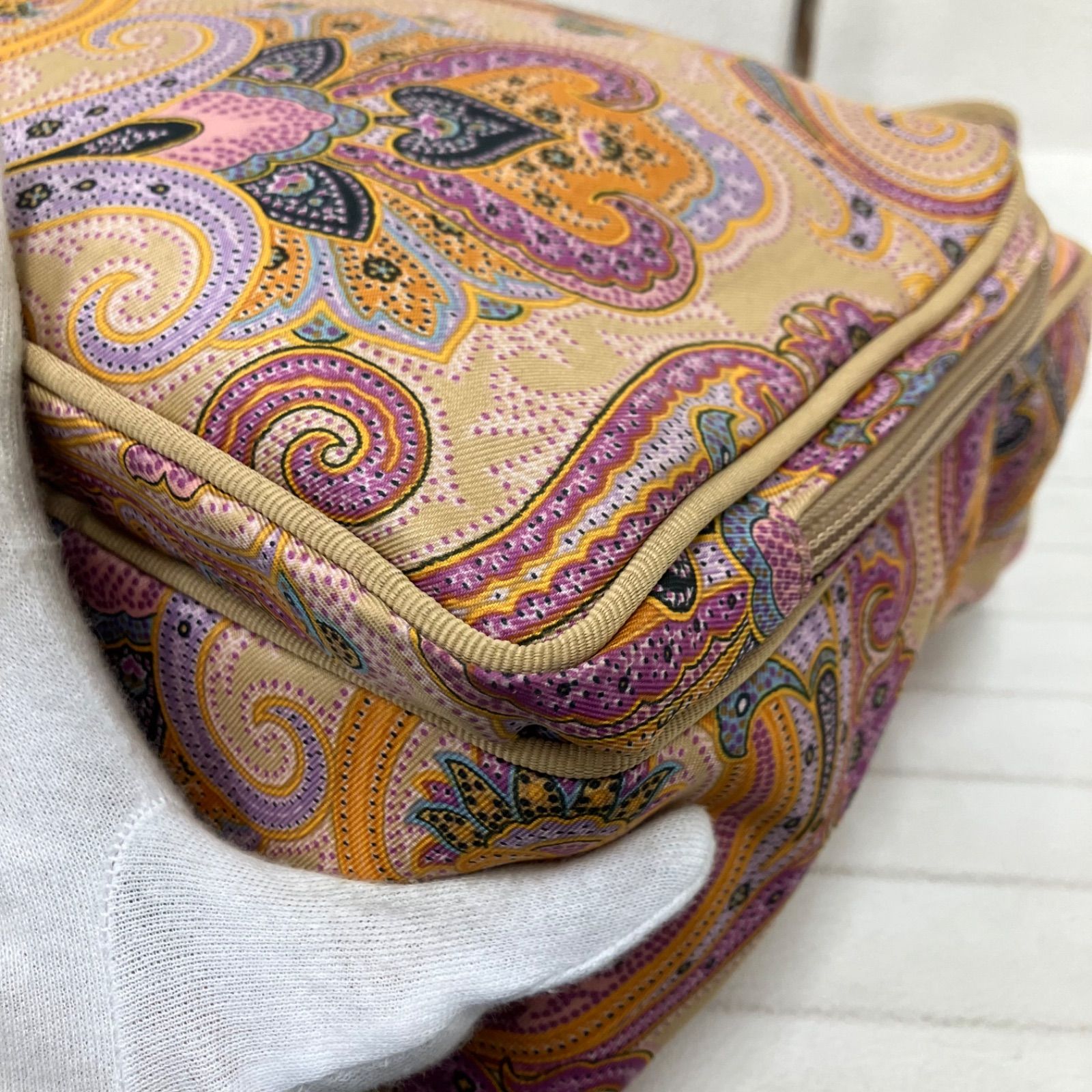 7954 ETRO エトロ ハンドバッグ トートバッグ 肩がけ レディース