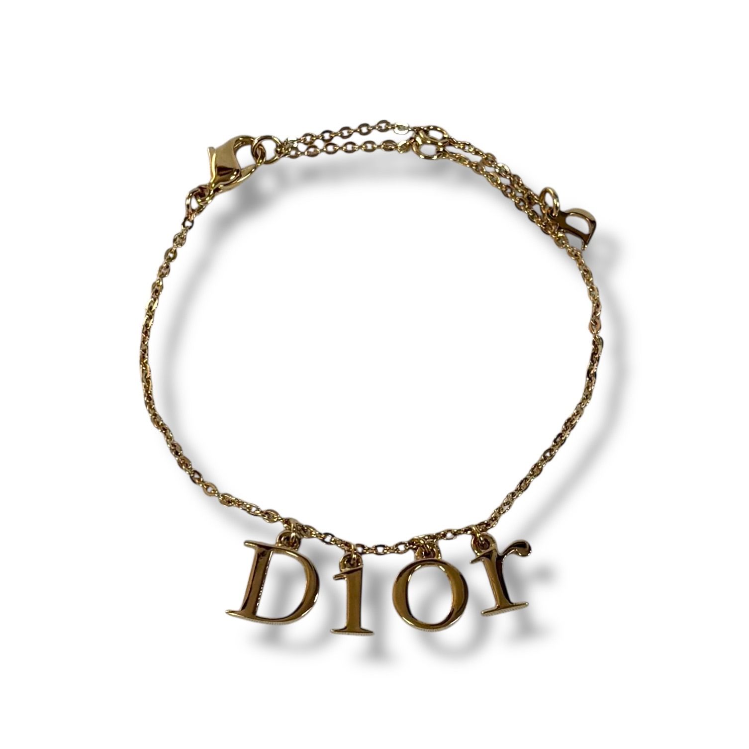クリスチャンディオール Christian Dior ロゴチャーム付き 