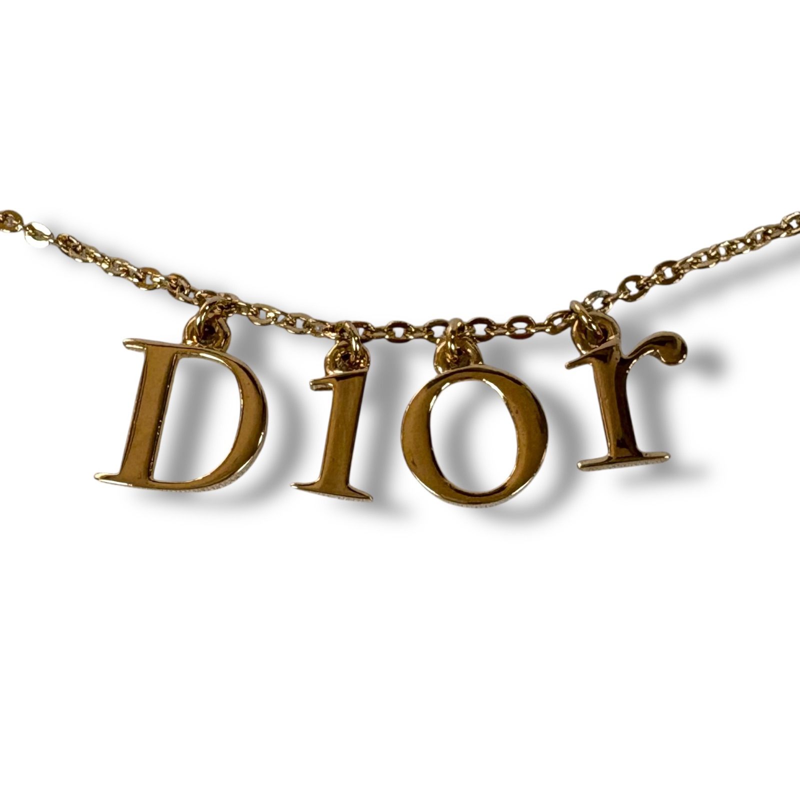 クリスチャンディオール Christian Dior ロゴチャーム付き 