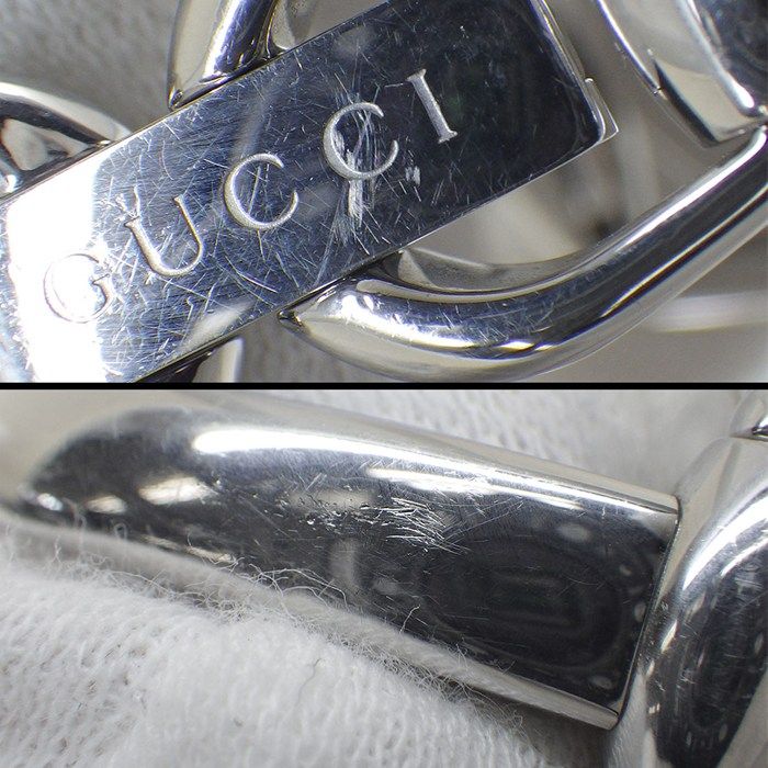 グッチ GUCCI 腕時計 バングルウォッチ ホースビット 139.5/YA139504 ダイヤラグ ホワイトシェル文字盤 SS クオーツアナログ 【中古】 GUCCI - グッチ GUCCI 腕時計 バングルウォッチ ホースビット 139.5