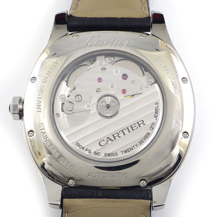 カルティエ Cartier 腕時計 ドライブ WSNM0009 ブラック文字盤
