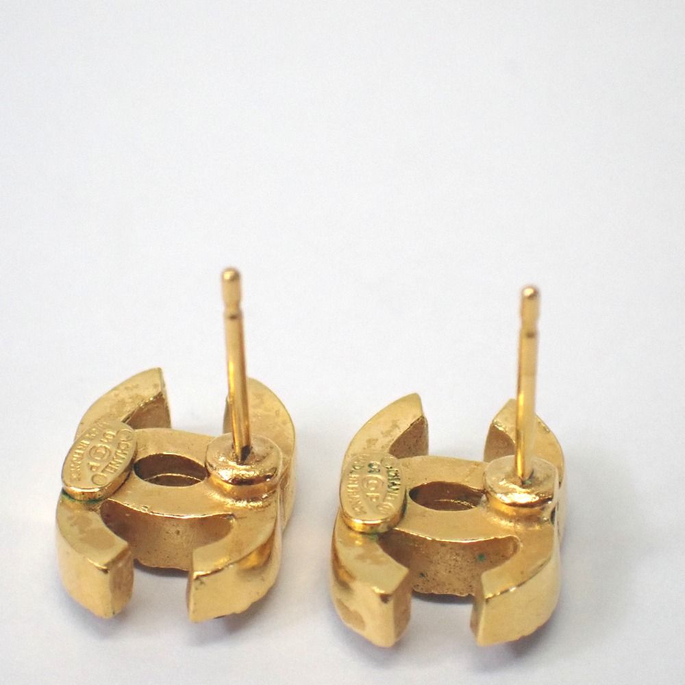 Ft635332 シャネル ピアス ココマーク ラインストーン 01P ゴールド