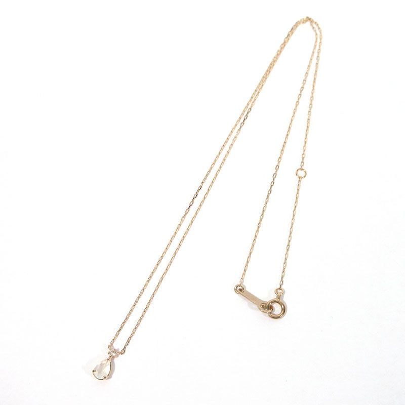 ★美品★4℃（ヨンドシー） K10ピンクゴールド ネックレス しずくモチーフ 三重本店】 4℃ | ヨンドシー K10ピンクゴールド ネックレス しずく