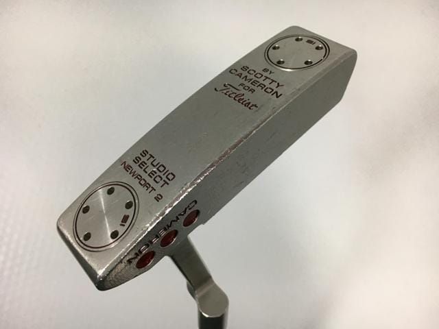 お買い得品！【中古ゴルフクラブ】タイトリスト スコッティ・キャメロン スタジオセレクト ニューポート オリジナルスチール パター【14日間返品OK】 返品OK お買い得品！【中古ゴルフクラブ】タイトリスト スコッティ