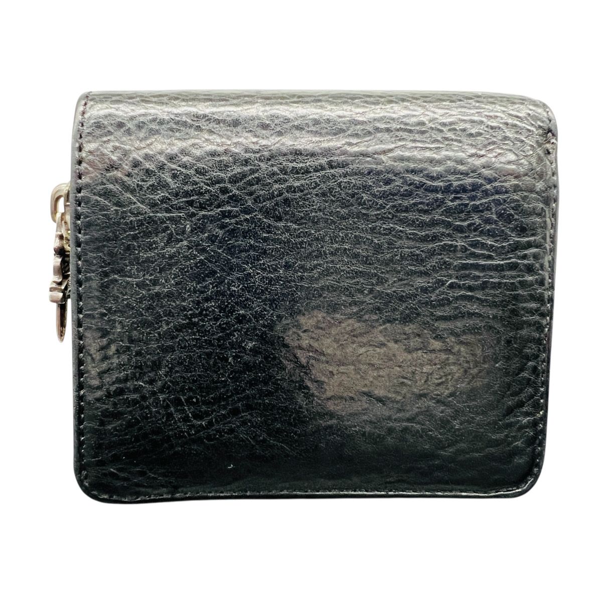 クロムハーツウォレットSQ ZIP BILL （ファスナーヘッドタガー無し） クロムハーツ☆スクエアジップビルレザーウォレット☆