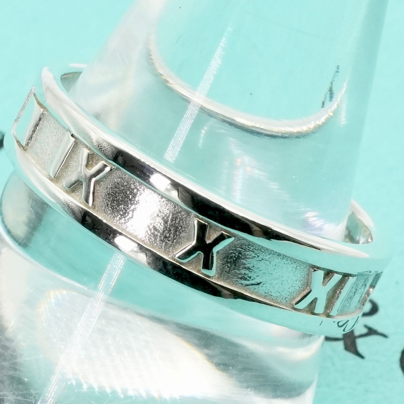 極美品23号 ティファニー アトラス リング 希少サイズ/25-2488 - メルカリ