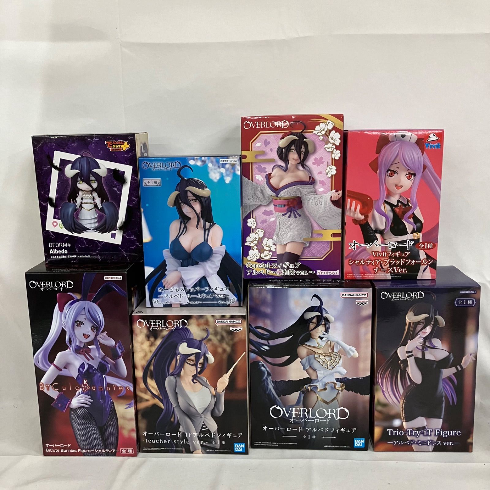OVERLORD　Vivitフィギュア　アルベド　シャルティア　48個 システムサービス「Vivitフィギュア」より「オーバーロード アルベド