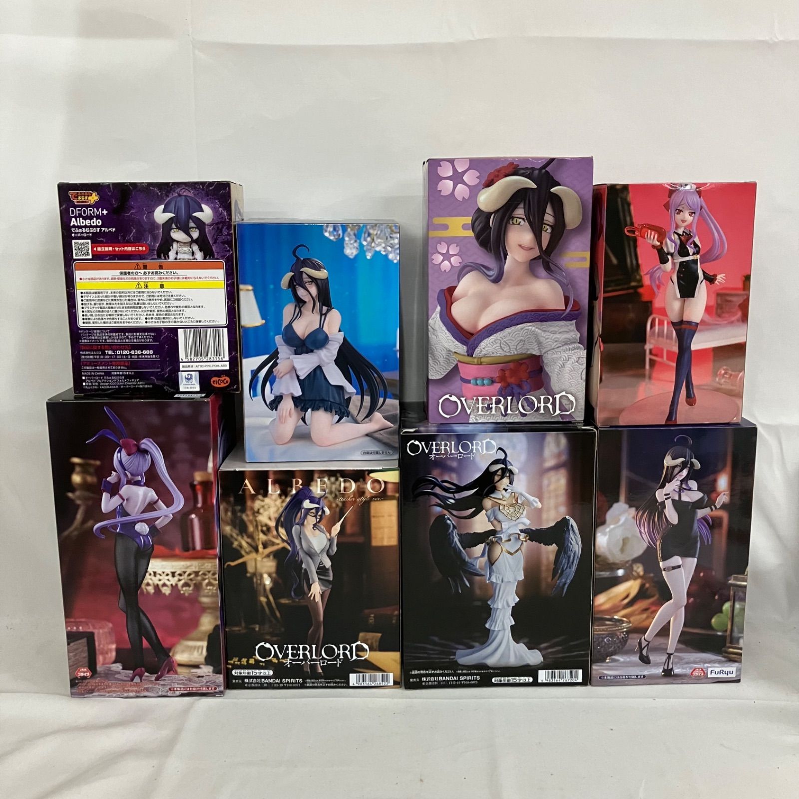 未開封 OVERLORD オーバーロード シャルティア アルベド フィギュア