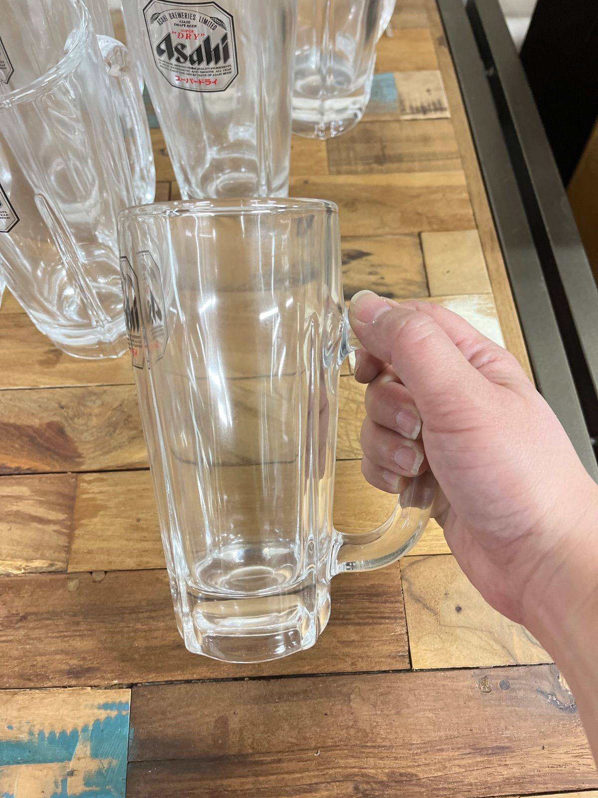 【特大ジョッキ】アサヒ　ラグビーW杯　非売品 特大ジョッキ】アサヒラグビーW杯非売品