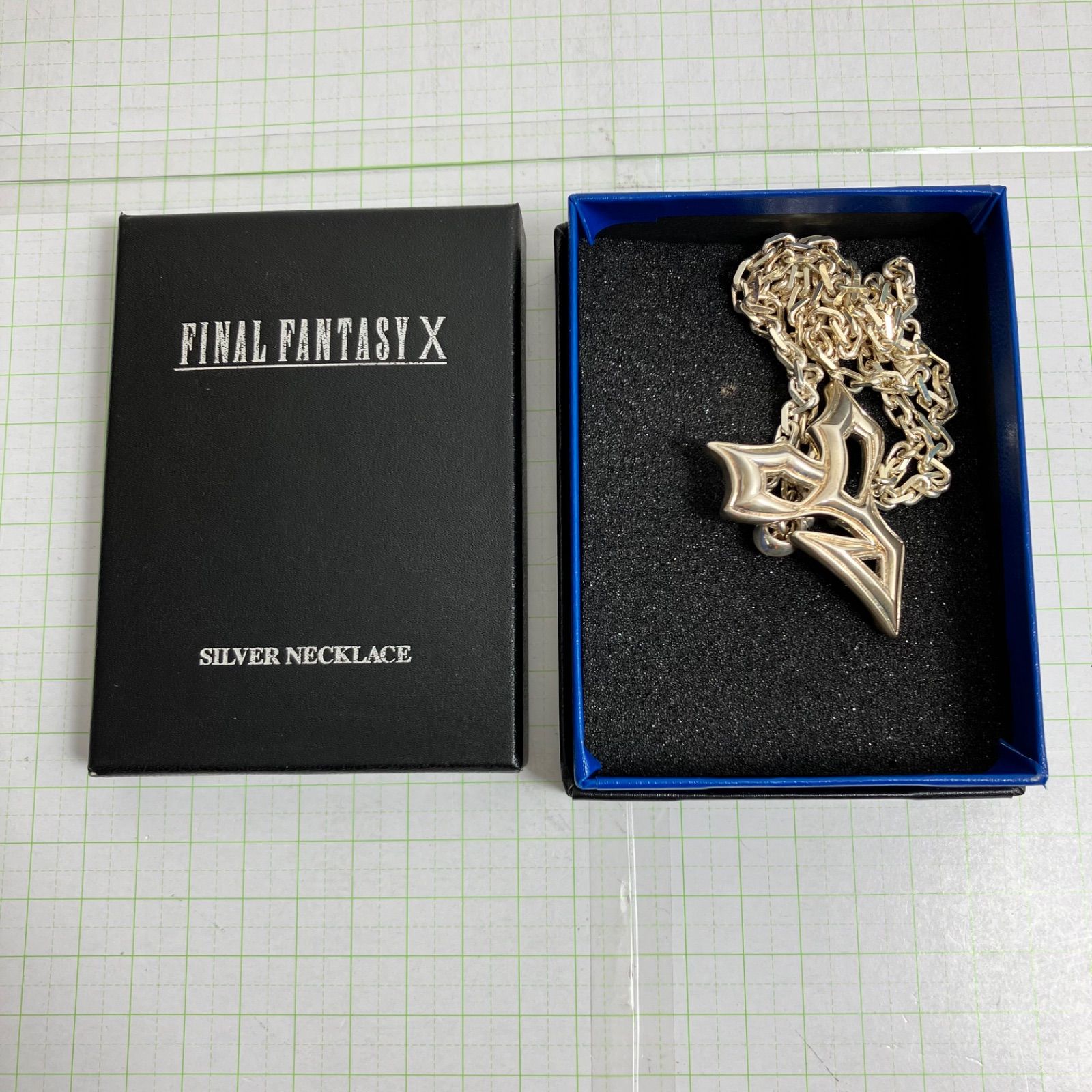 瀬戸店】FINAL FANTASY X ティーダ シルバーネックレス 【713-5585