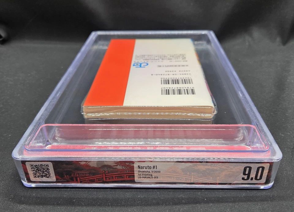 BGS 9.0 ナルト NARUTO 1巻 Vol.1 初版 1st Printing Beckett Graded