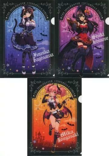 中古】クリアファイル 全3種セット A4クリアファイル 「アイドル