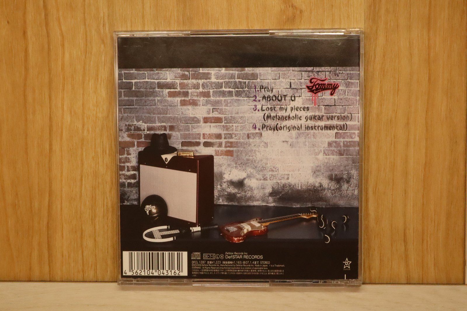 国内盤CD☆トミー・フェブラリー・シックス/Tommy february6□ pray